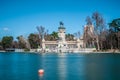 Alfonso XII statue on Retiro Park in Madrid. Royalty Free Stock Photo